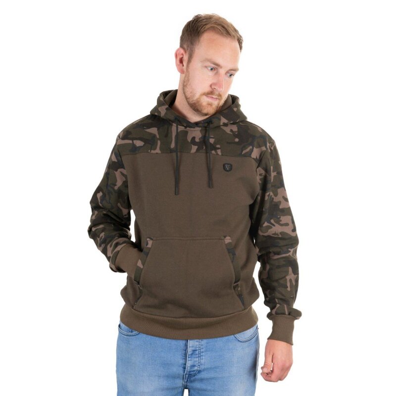 FOX Hoodie S Khaki/Camo