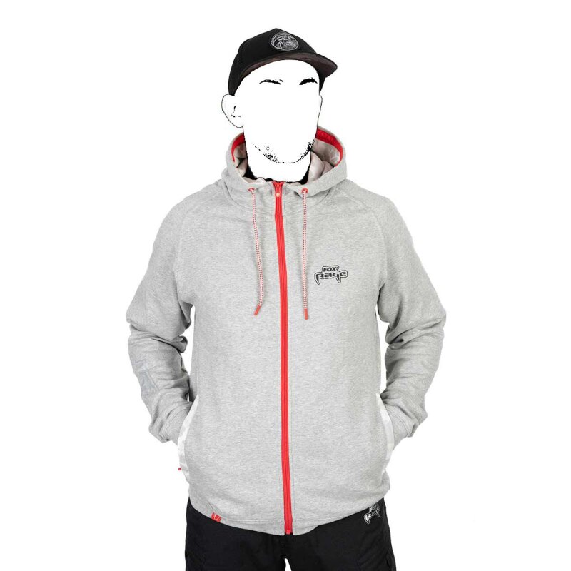 FOX RAGE Voyager Hoody L Light Grey