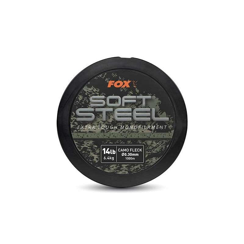 FOX Soft Steel Mono 0,3mm 6,4kg 1000m Fleck Camo