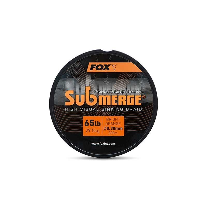 FOX Submerge Sinking Braid 0,38mm 29,5kg 300m Orange