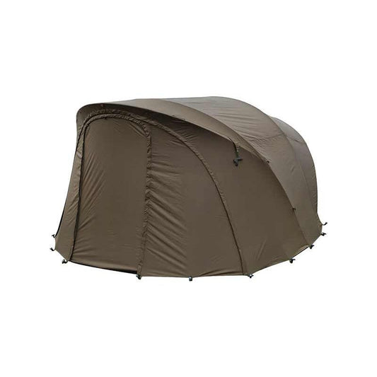 FOX Voyager 2 Person Wrap in olive green, designed for camping, featuring durable material and a spacious design for two people.