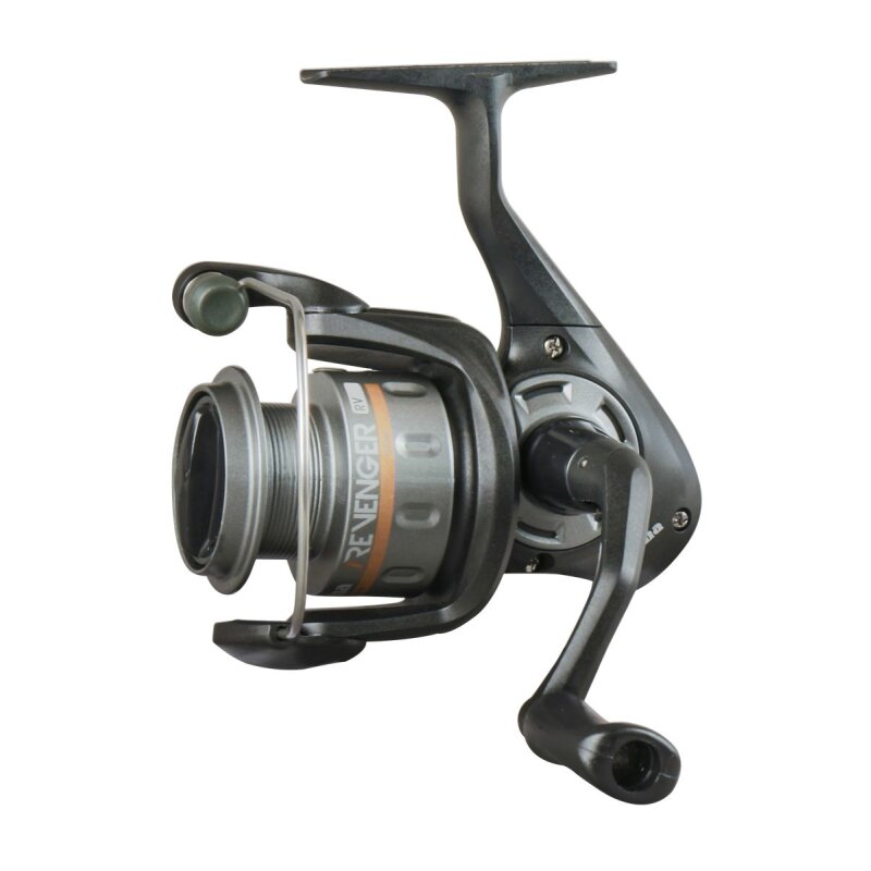 OKUMA Revenger 30 FD fishing reel with durable graphite body, precision gearing, and smooth drag system for freshwater and saltwater use.