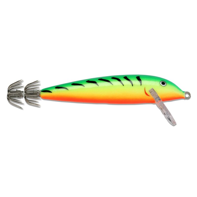 RAPALA Countdown Squid 9cm 12g Glow Fire Tiger