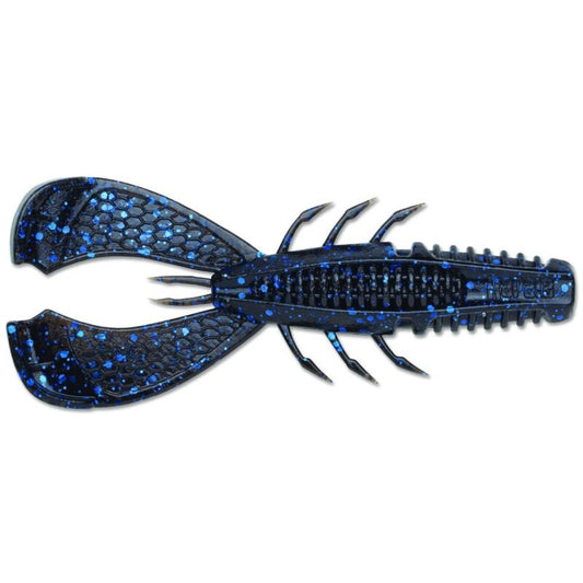 RAPALA Crushcity Cleanup Craw 9cm 8g Black Blue Flake 7Stk.