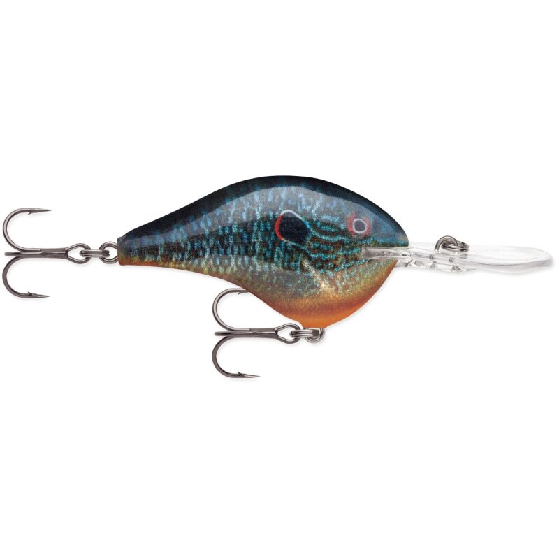 RAPALA Dives-To 7cm 22g bis 5m Live Pumpkinseed