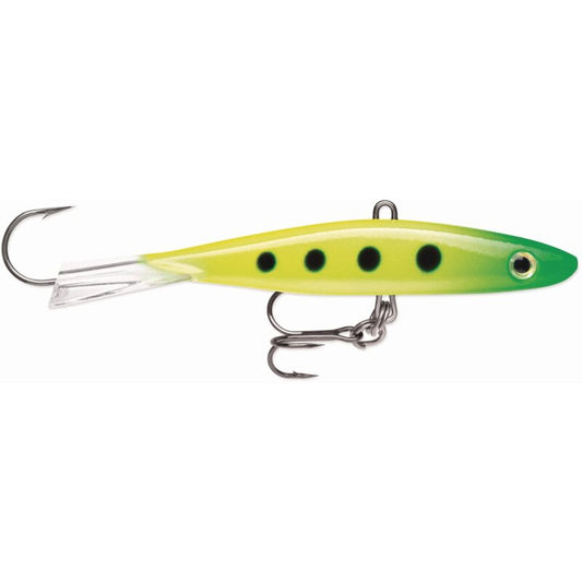 RAPALA Jigging Shadow Rap 9cm 17g Glow Slimy Lime