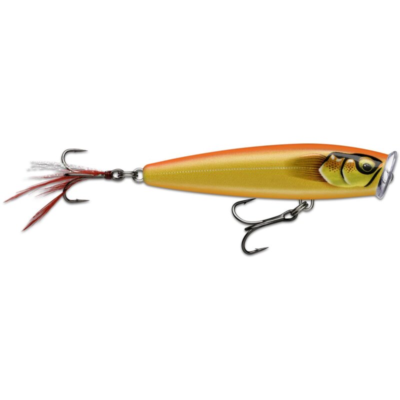 RAPALA Skitter Pop Elite 9,5cm 17g Gilded Gold Orange