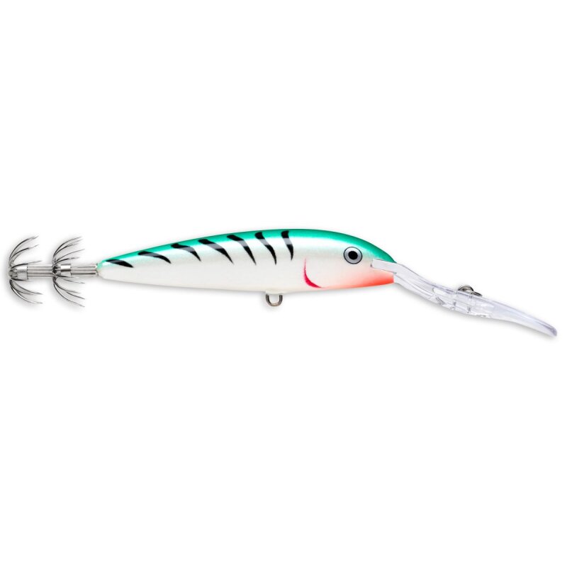 RAPALA Squid Deep 9cm 15g Silver Green Mackerel