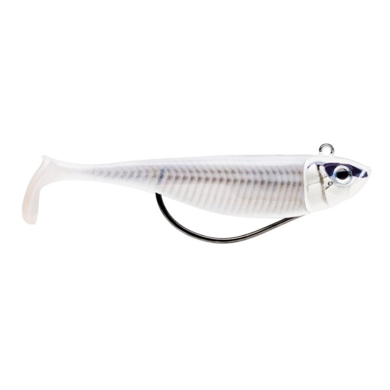 STORM Biscay Coast Shad 12cm 40g White Pearl Sandeel