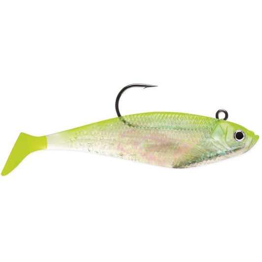 STORM Wildeye Swim Shad 13cm 43g Shiner Chartreuse Silver 3Stk.