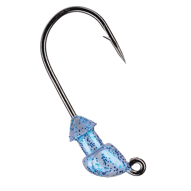 STRIKE KING Baby Squadron Swimbait Jighead 3,5g Blue Glimmer 3Stk.