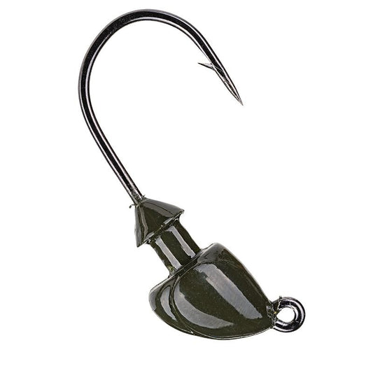 STRIKE KING Baby Squadron Swimbait Jighead 8,8g Green Pumpkin 3Stk.