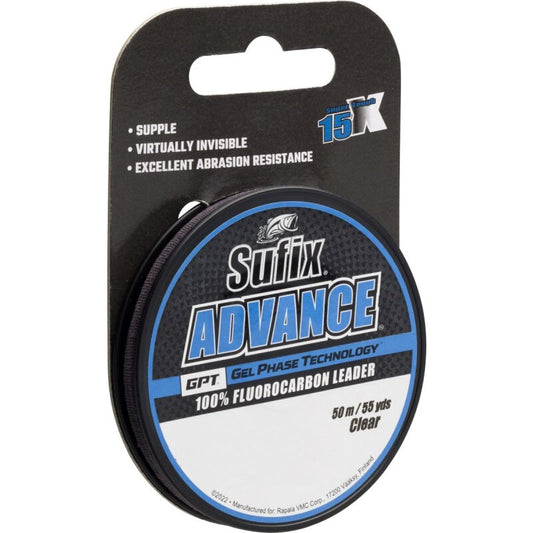 SUFIX Advance FC 0,15mm 1,4kg 50m Clear