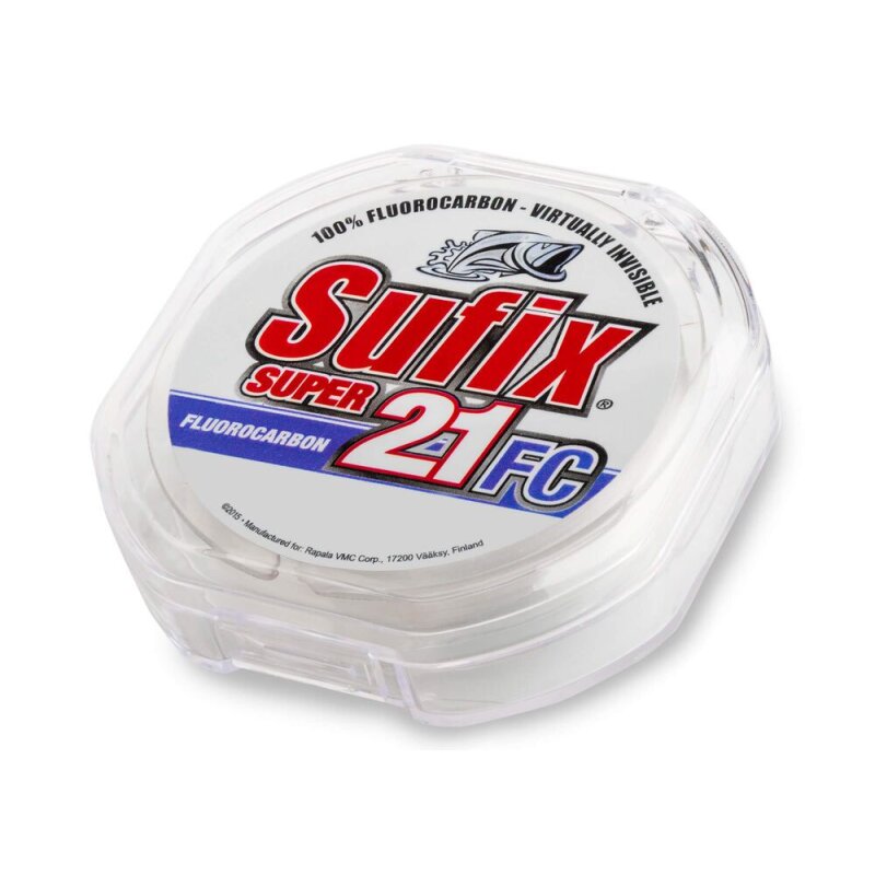 SUFIX Super 21 FC Fluorocarbon 0,12mm 1,2kg 50m Transparent