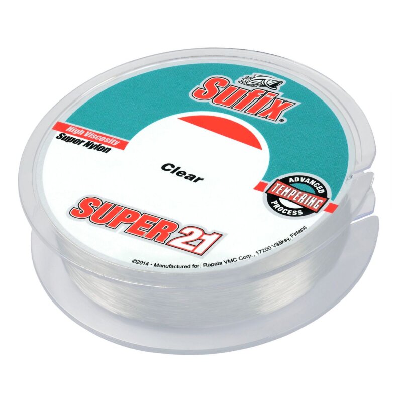 SUFIX Super 21 FC Fluorocarbon 0,14mm 1,8kg 300m Transparent