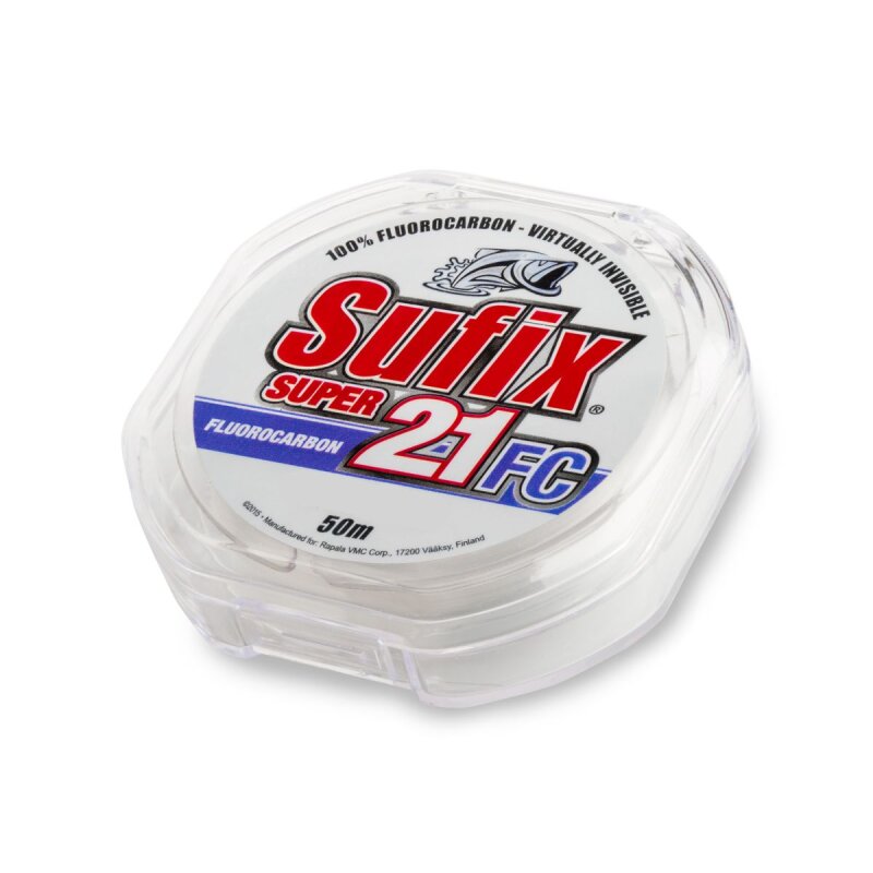 SUFIX Super 21 FC Fluorocarbon 0,35mm 9kg 50m Transparent