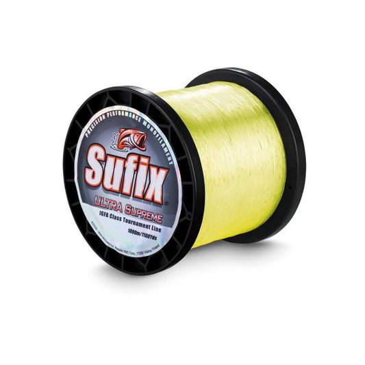 SUFIX Ultra Supreme IGFA 0,48mm 15kg 1000m Neon Yellow