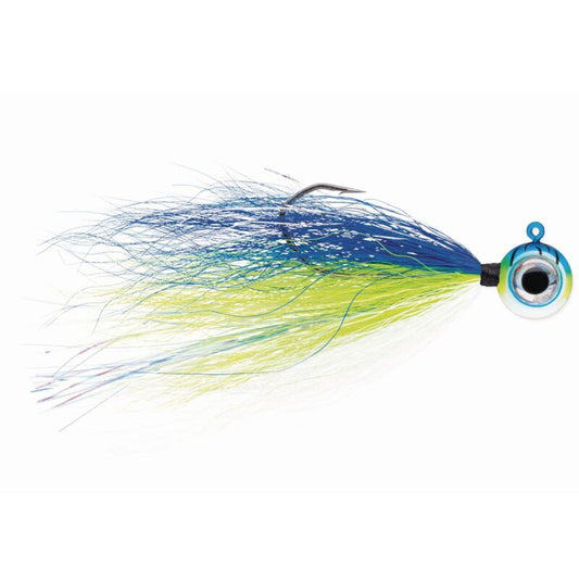 VMC Moontail Jig 7158 Gr.2/0 3,5g Blue Fire UV 2Stk.