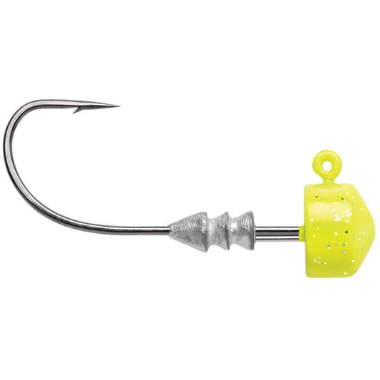 VMC Ned Rig Jig Gr.1/0 2g Chartreuse 4Stk.