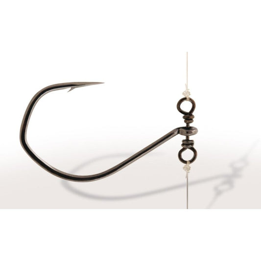 VMC Single Hook Spinshot Gr.1/0 Black Nickel 4Stk.