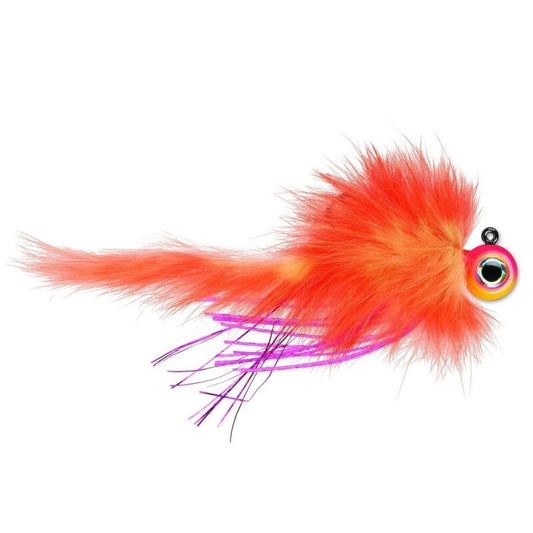 VMC Twitchin Jig Gr.4/0 14g Glow Shrimp Cocktail UV